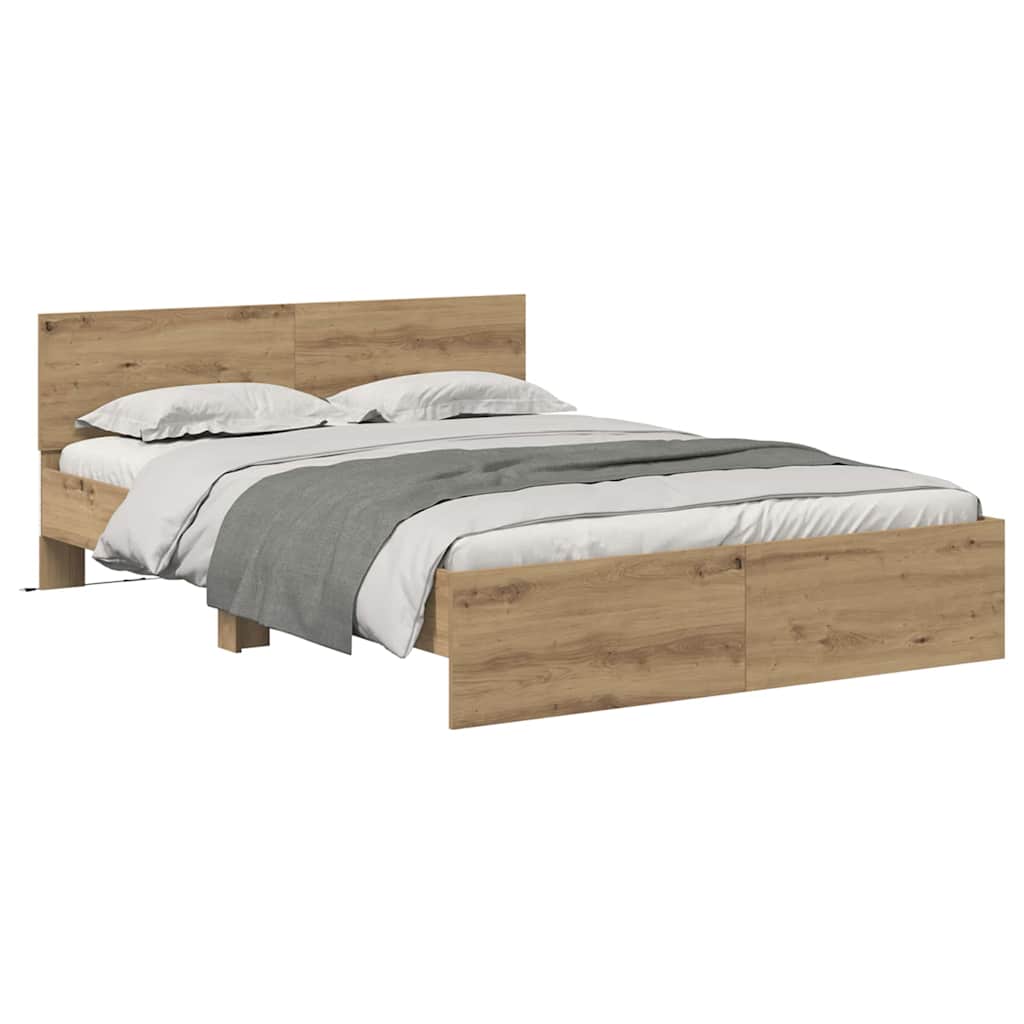 Sengestamme Artisan Eik 135 x 190 cm Konstruert tre