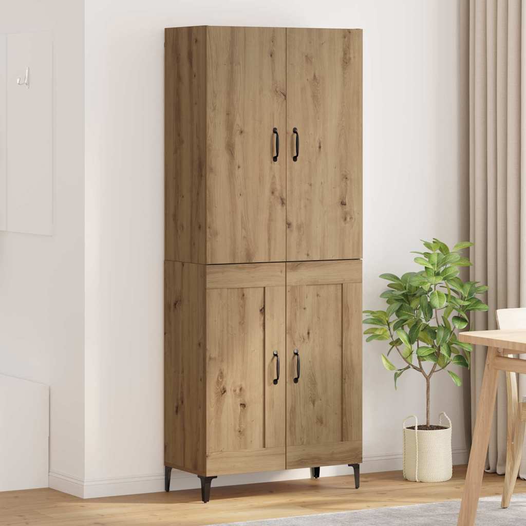 Høyskap Artisan Eik 69,5 x 34 x 180 cm Konstruert tre