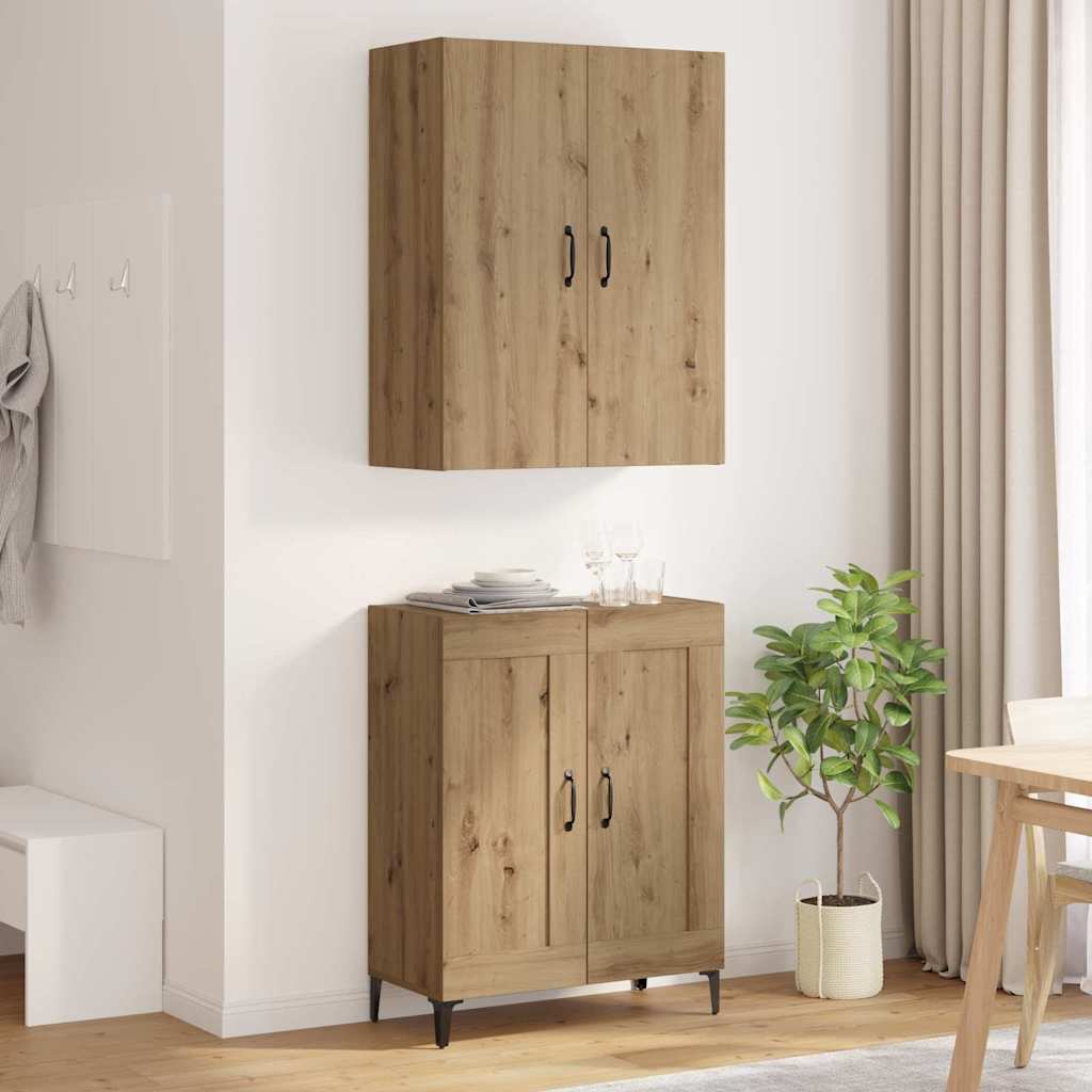 Høyskap Artisan Eik 69,5 x 34 x 180 cm Konstruert tre