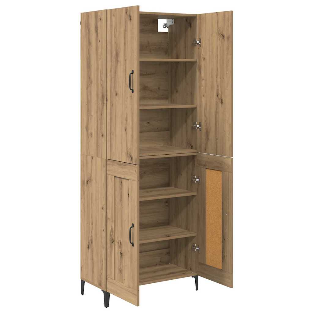 Høyskap Artisan Eik 69,5 x 34 x 180 cm Konstruert tre