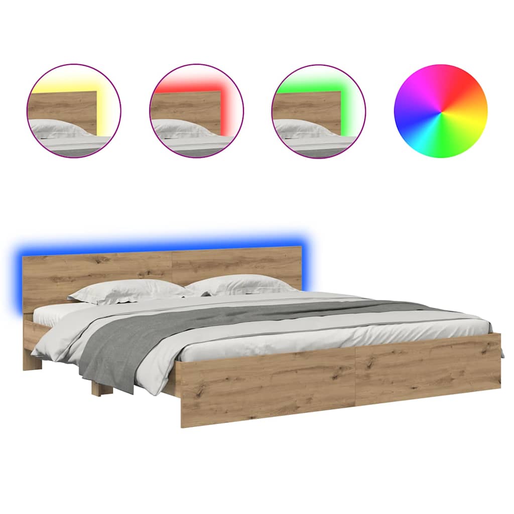Sengestamme Artisan Eik 180 x 200 cm Konstruert tre
