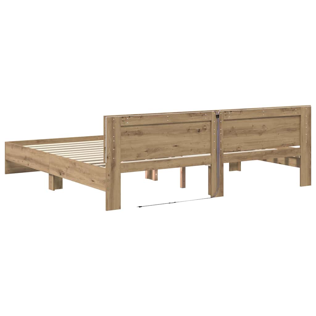 Sengestamme Artisan Eik 180 x 200 cm Konstruert tre