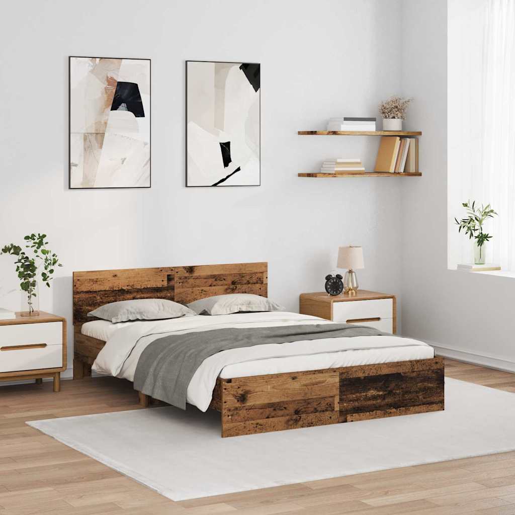 Sengestamme Gamle tre 150 x 200 cm Konstruert tre