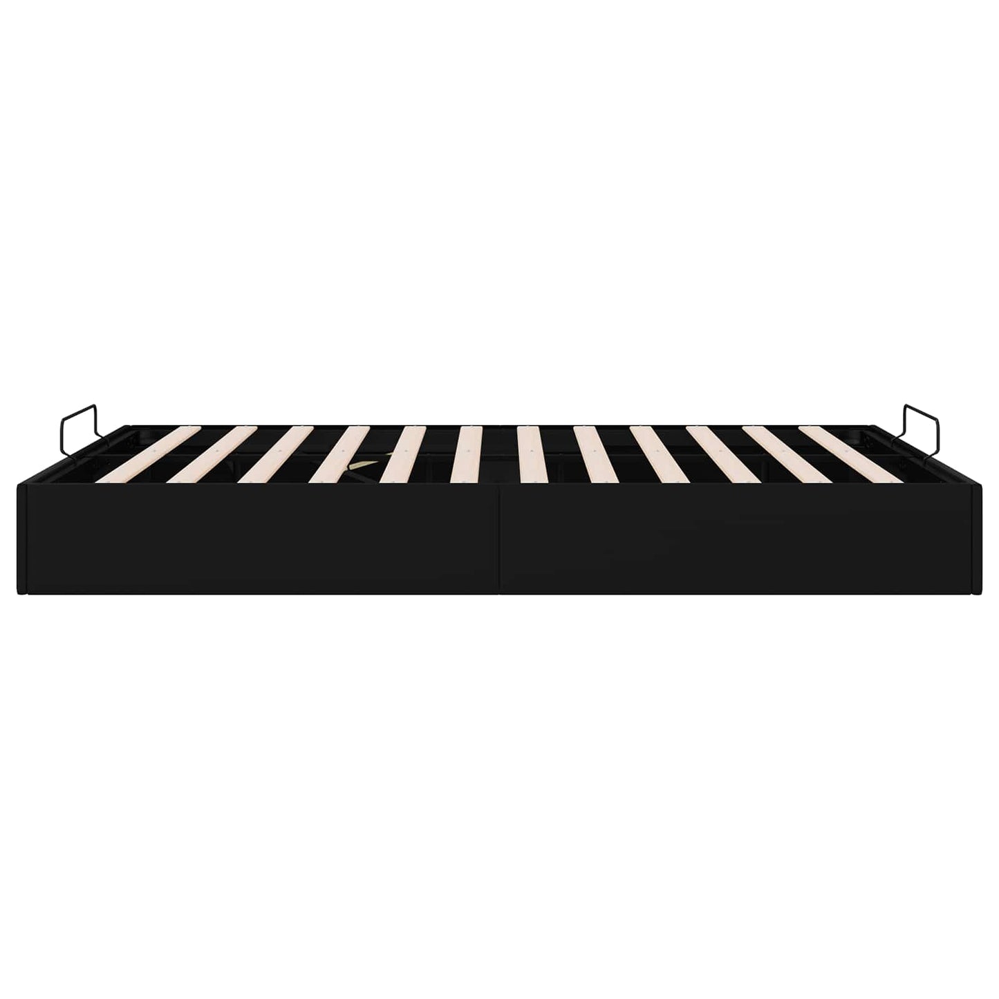 Ottoman sengeramme Svart 153 x 203 cm Kunstlær