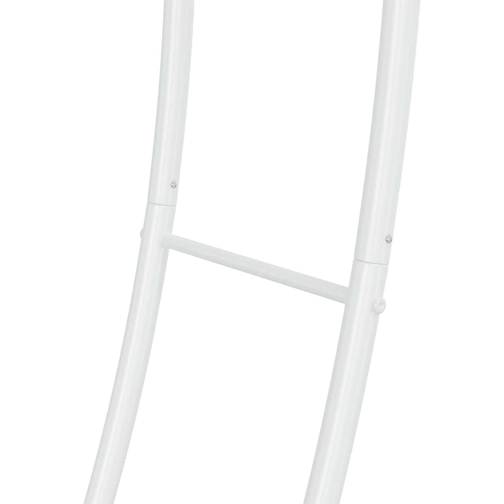 Bryllupsbue Hvit 220 x 45 x 200 cm Stål