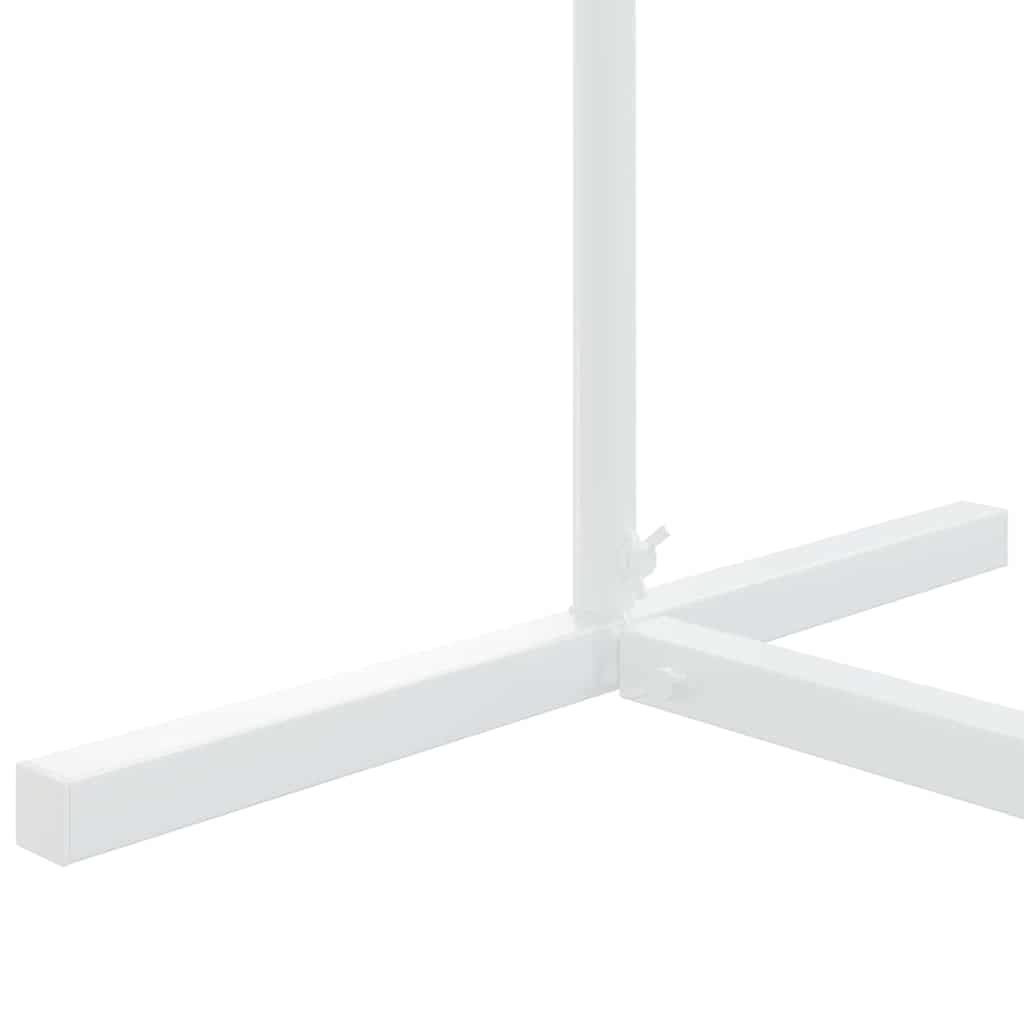 Bryllupsbue Hvit 100 x 39 x 200 cm Stål