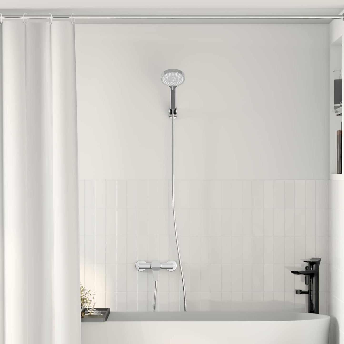 Dusjhode Sett Krom G 1 / 2 tommer Messing