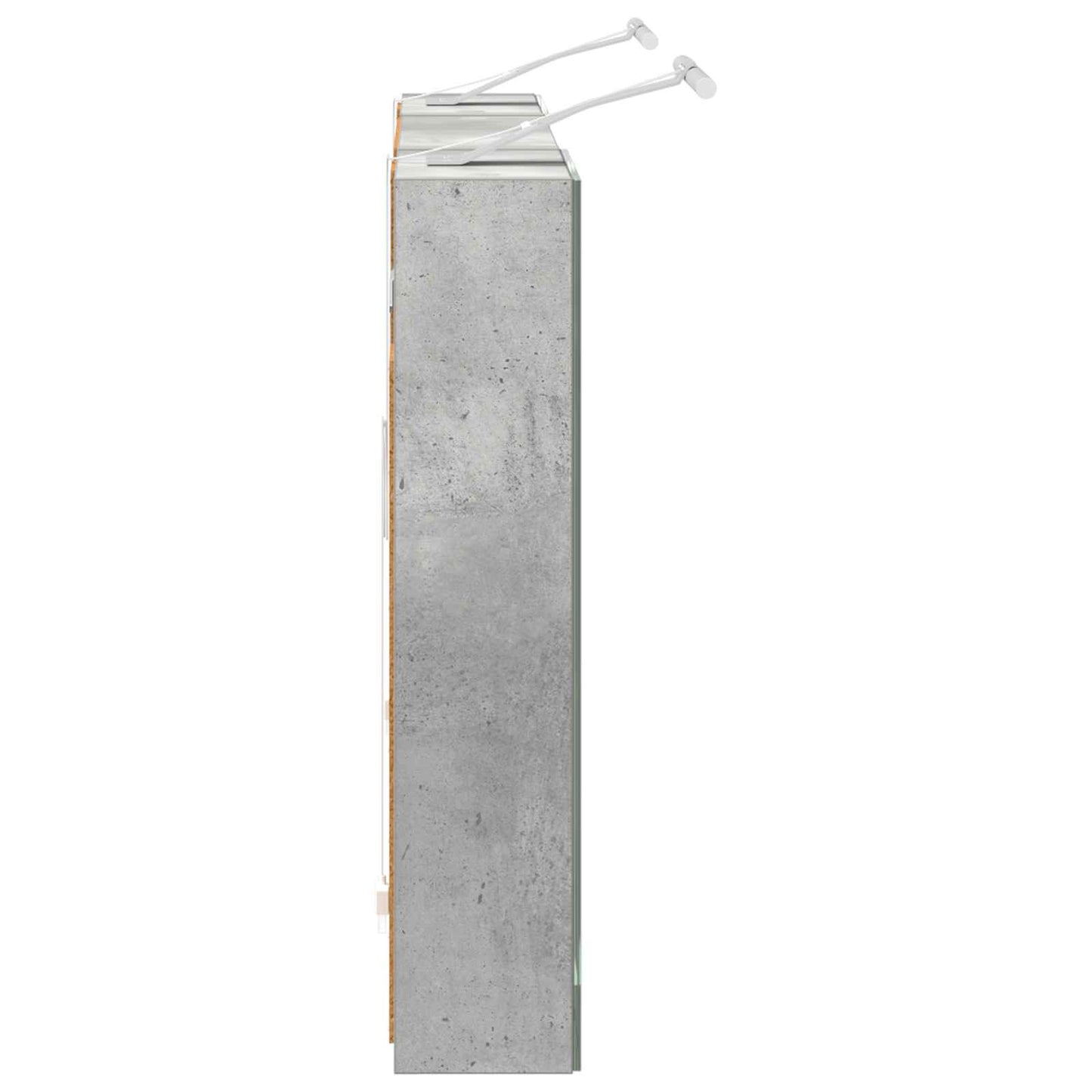 Baderomsskapsett 3 pcs 100 x 10,5 x 50 cm Konstruert tre