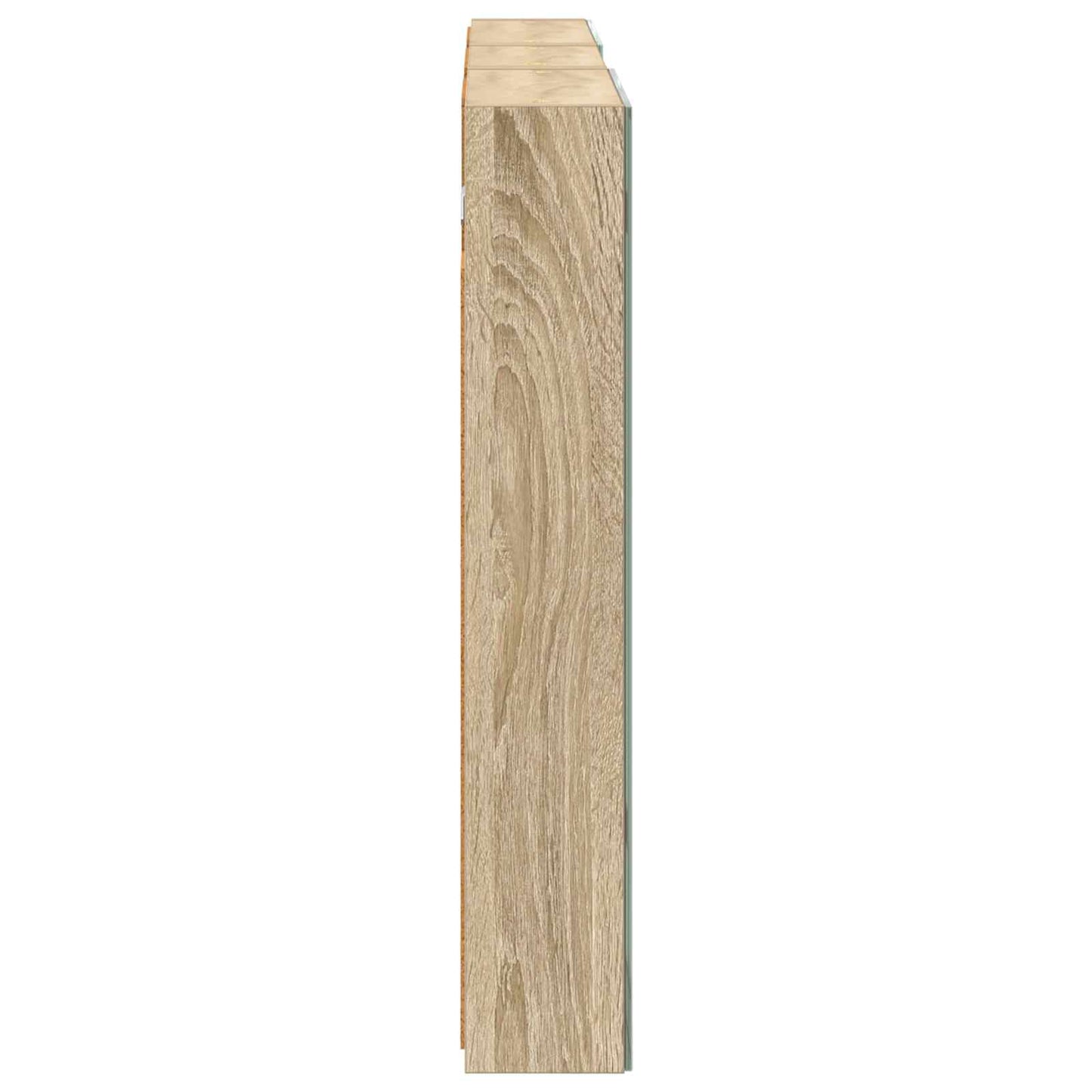 Baderomsskapsett 3 pcs 110 x 10,5 x 60,5 cm Konstruert tre