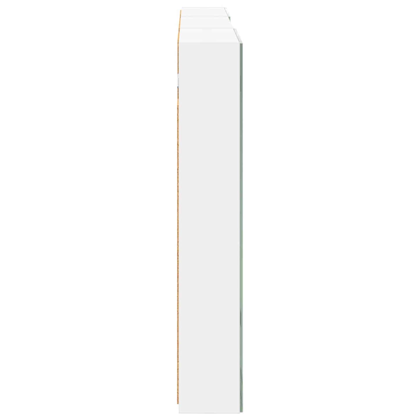 Baderomsskapsett 3 pcs 120 x 10,5 x 60,5 cm Konstruert tre