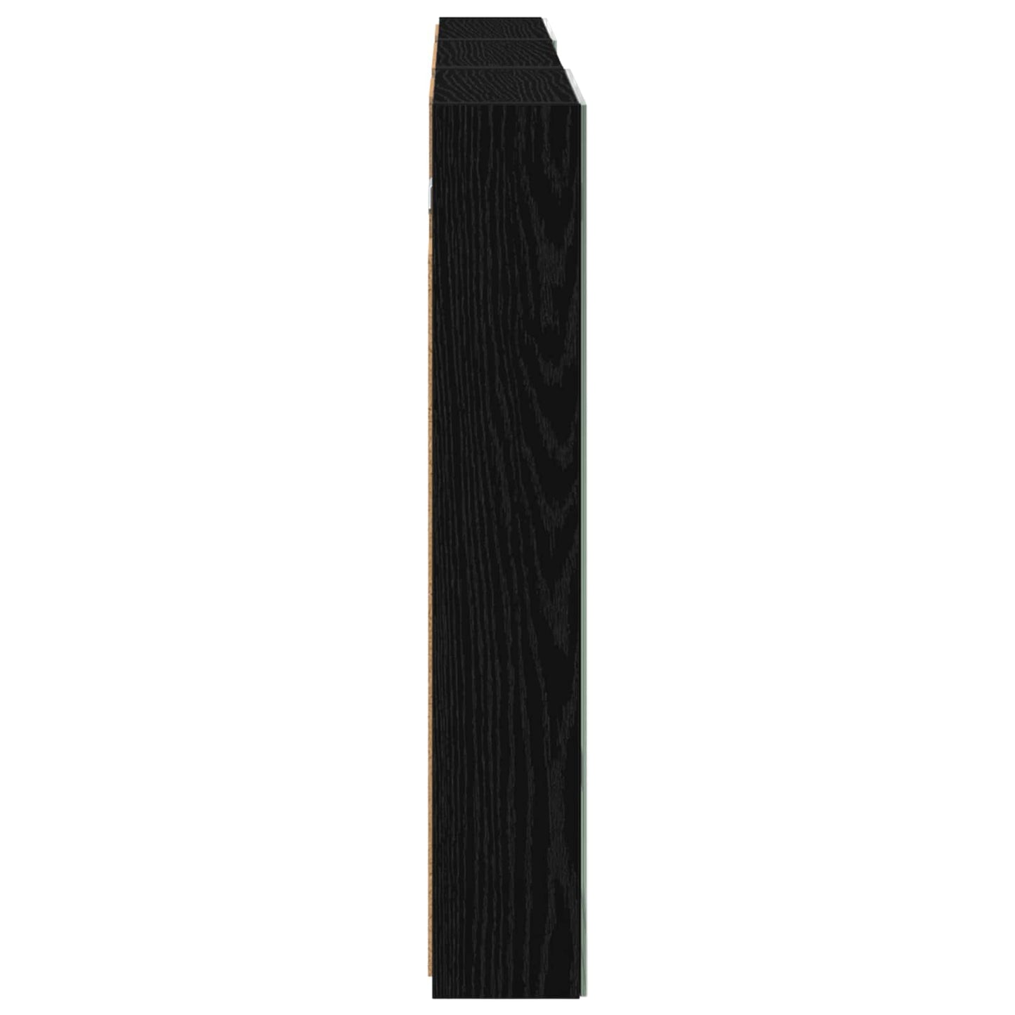 Baderomsskapsett 3 pcs 120 x 10,5 x 60,5 cm Konstruert tre