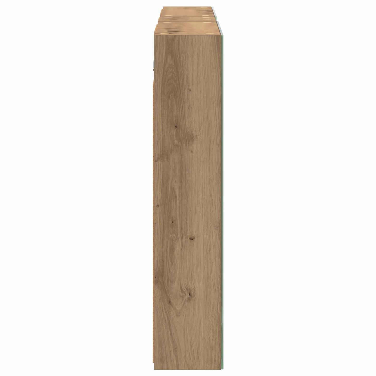 Baderomsskapsett 3 stk. 120 x 14,5 x 70 cm Konstruert tre