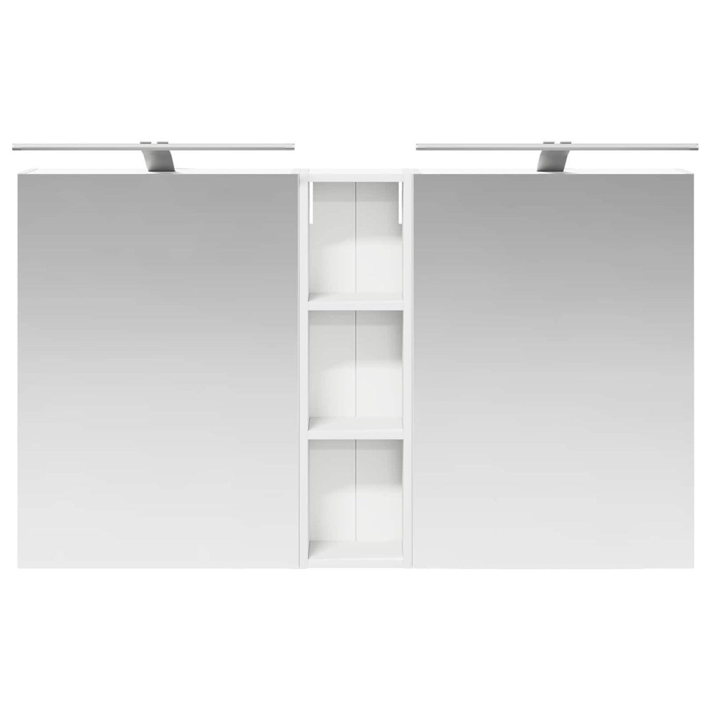 Baderomsskapsett 3 pcs 120 x 14,5 x 70 cm Konstruert tre