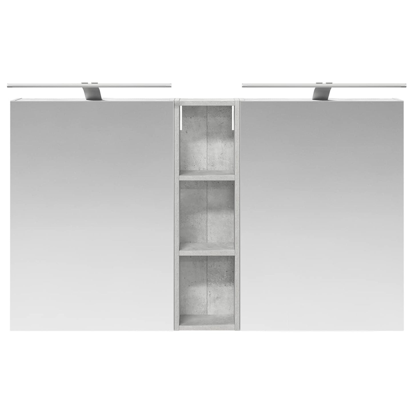 Baderomsskapsett 3 pcs 120 x 14,5 x 70 cm Konstruert tre