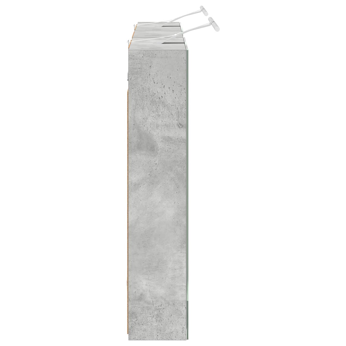 Baderomsskapsett 3 pcs 130 x 14,5 x 70 cm Konstruert tre