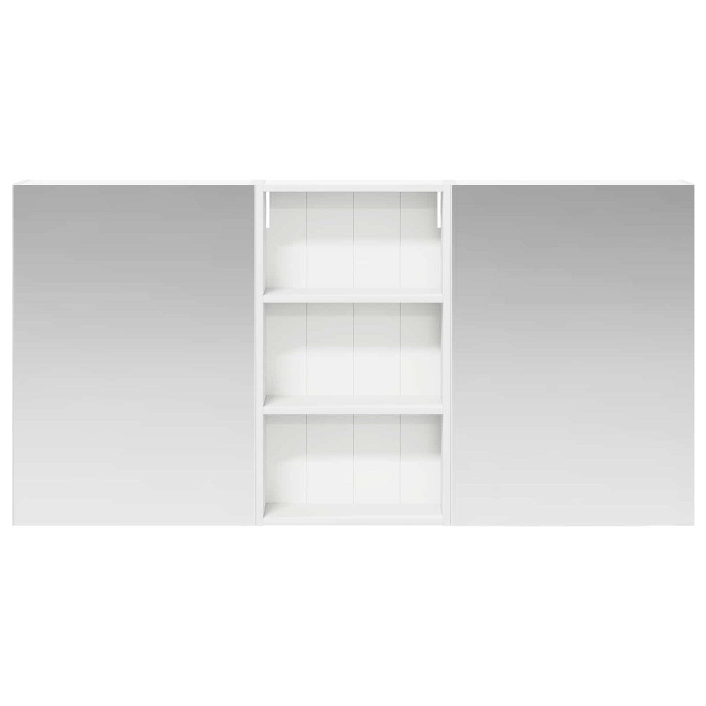 Baderomsskapsett 3 pcs 140 x 14,5 x 70 cm Konstruert tre