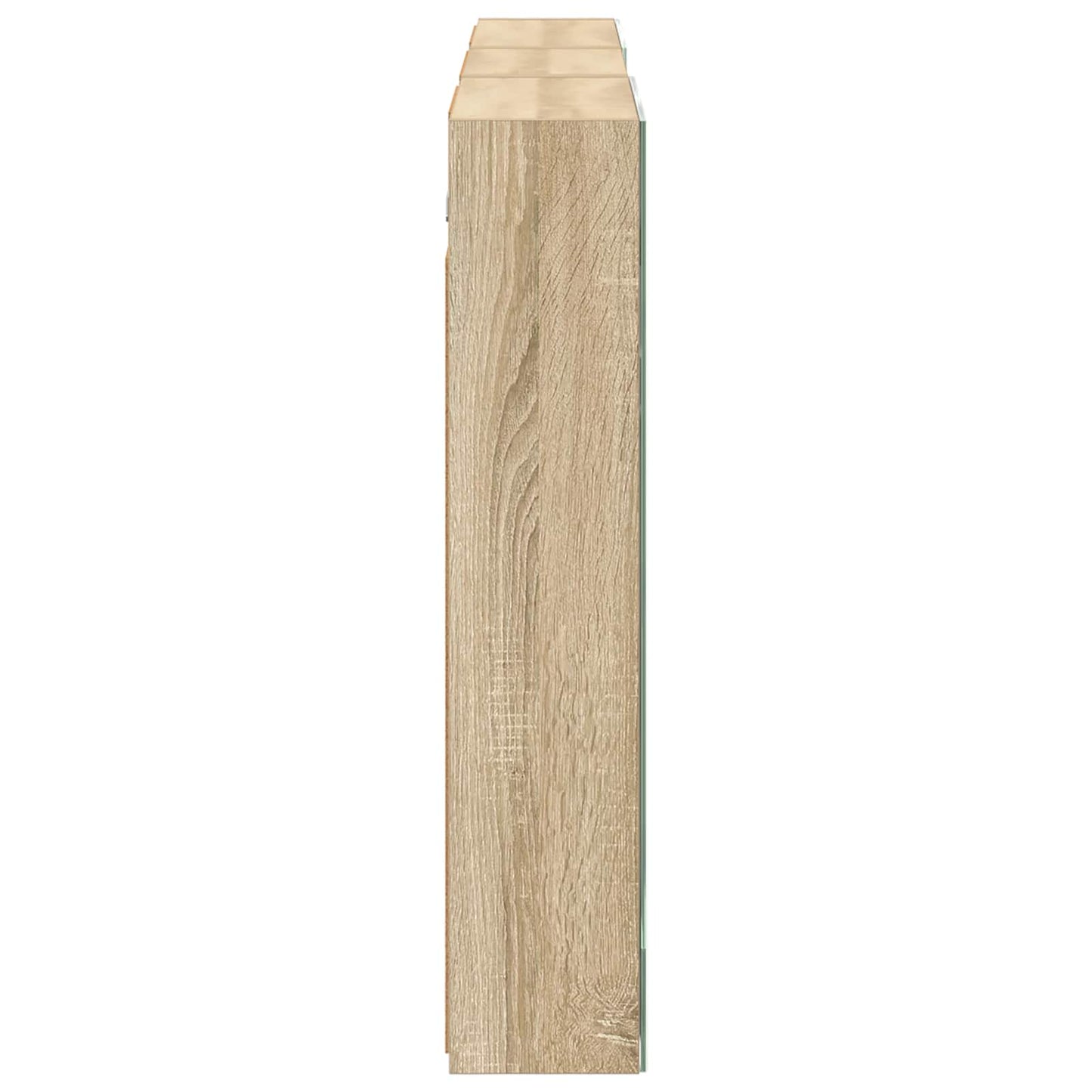 Baderomsskapsett 3 pcs 140 x 14,5 x 70 cm Konstruert tre
