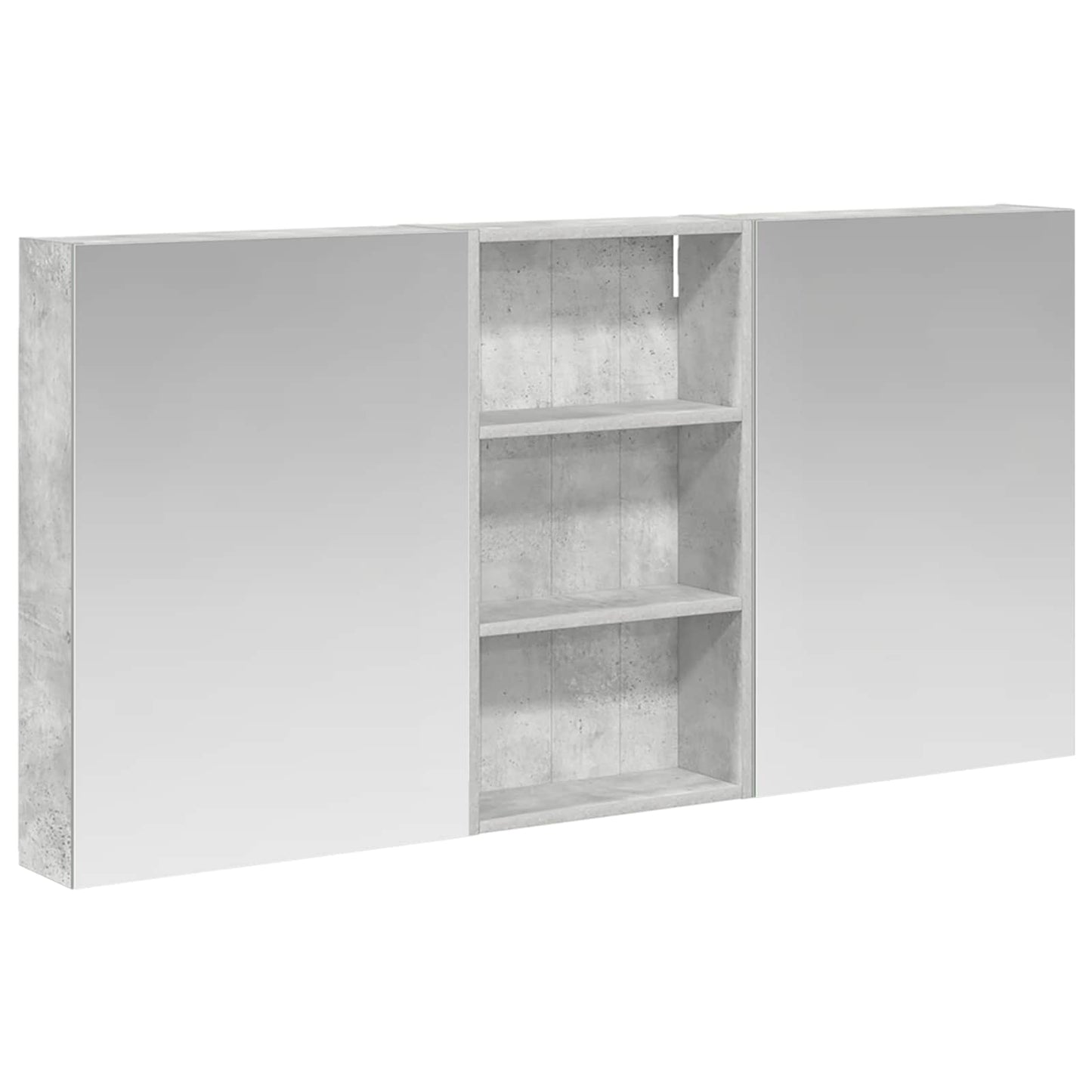 Baderomsskapsett 3 pcs 140 x 14,5 x 70 cm Konstruert tre