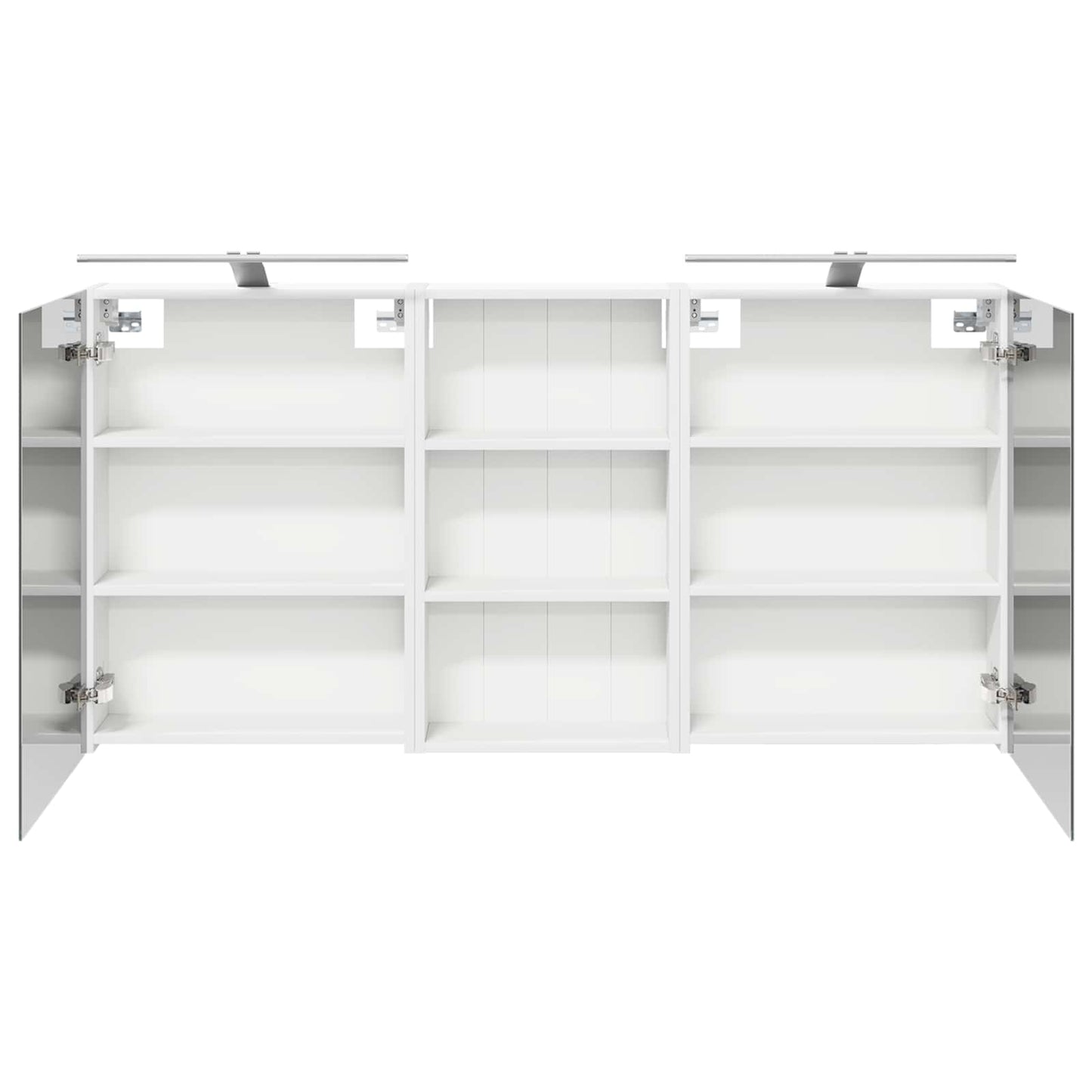 Baderomsskapsett 3 pcs 140 x 14,5 x 70 cm Konstruert tre