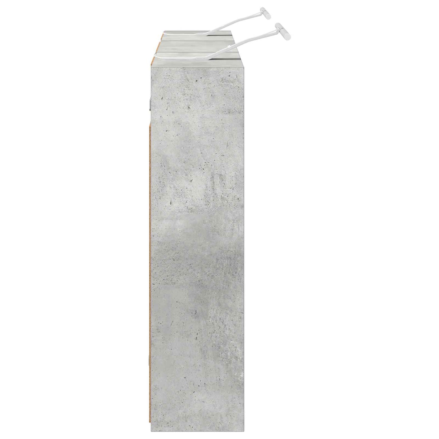 Baderomsskapsett 3 pcs 126 x 16 x 62.5 cm Konstruert tre