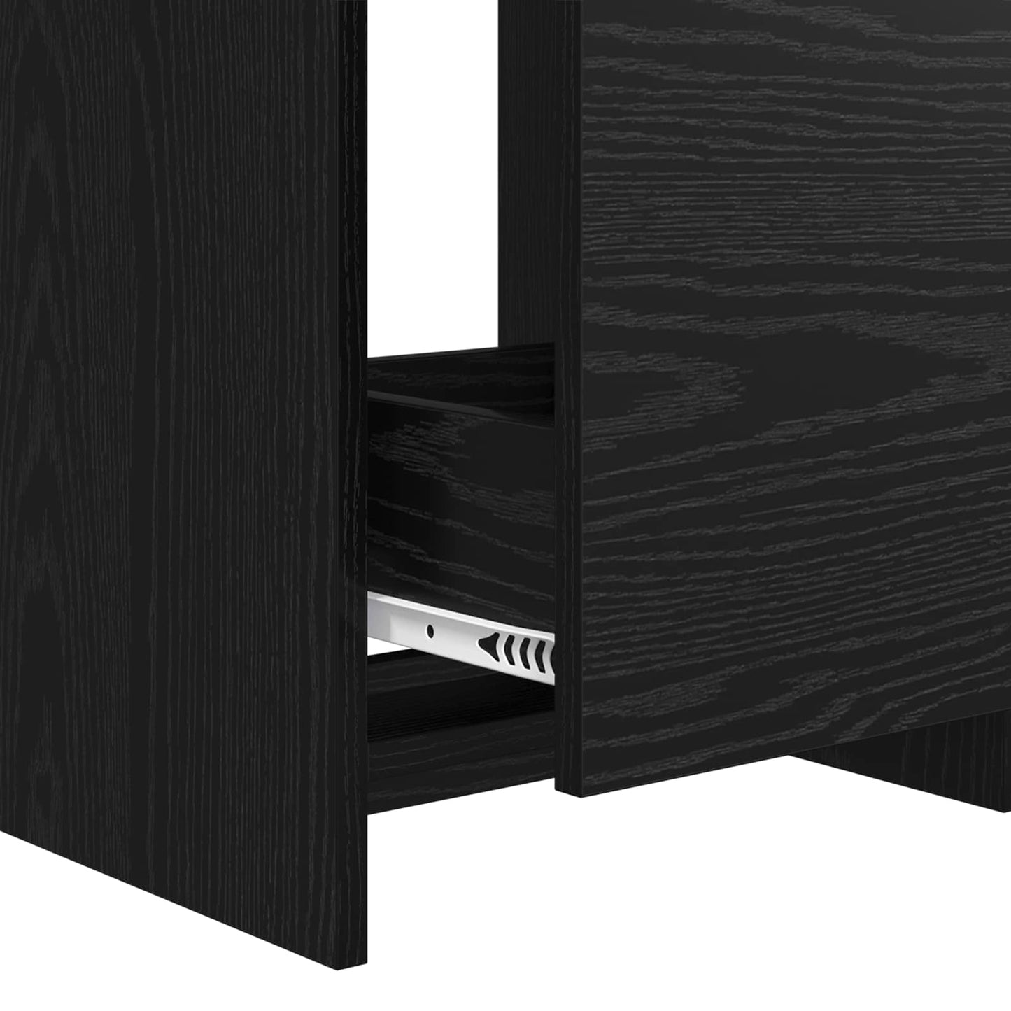 Baderomsinnredningssett Svart eik 61 x 40 x 84,5 cm