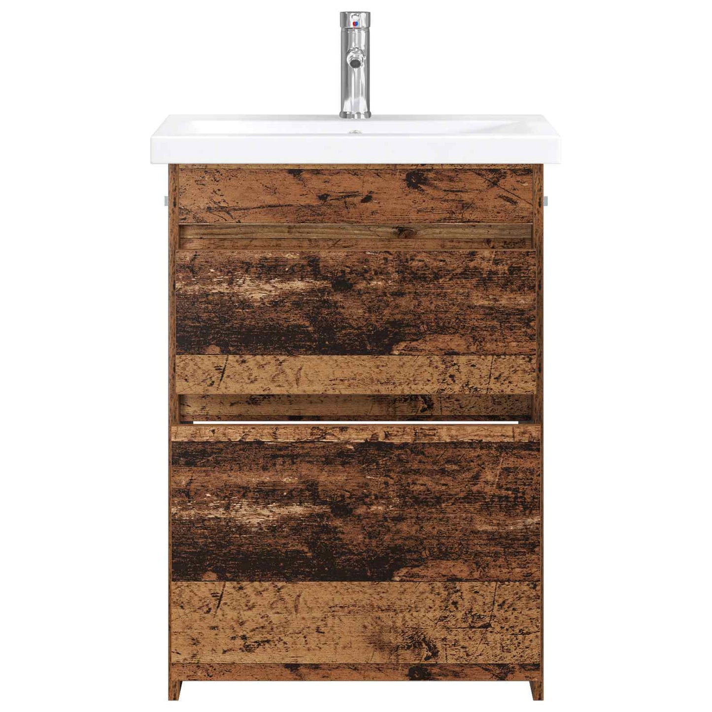 Baderomsinnredningssett Gammelt tre 61 x 40 x 84,5 cm