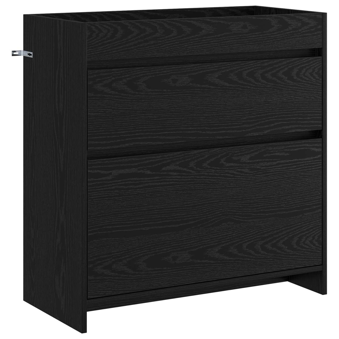 Baderomsinnredningssett Svart eik 81 x 40 x 84,5 cm