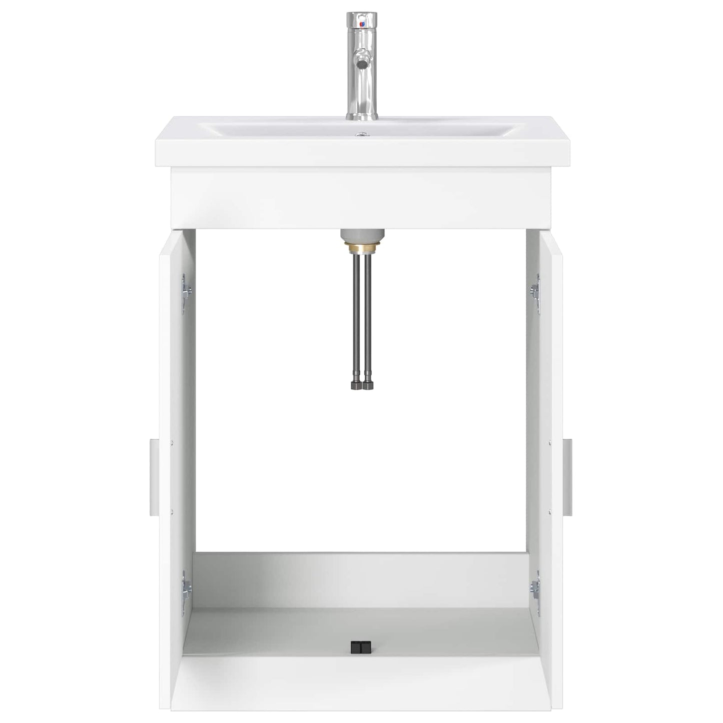 Baderomsinnredningssett Hvit 61 x 40 x 84,5 cm Konstruert tre