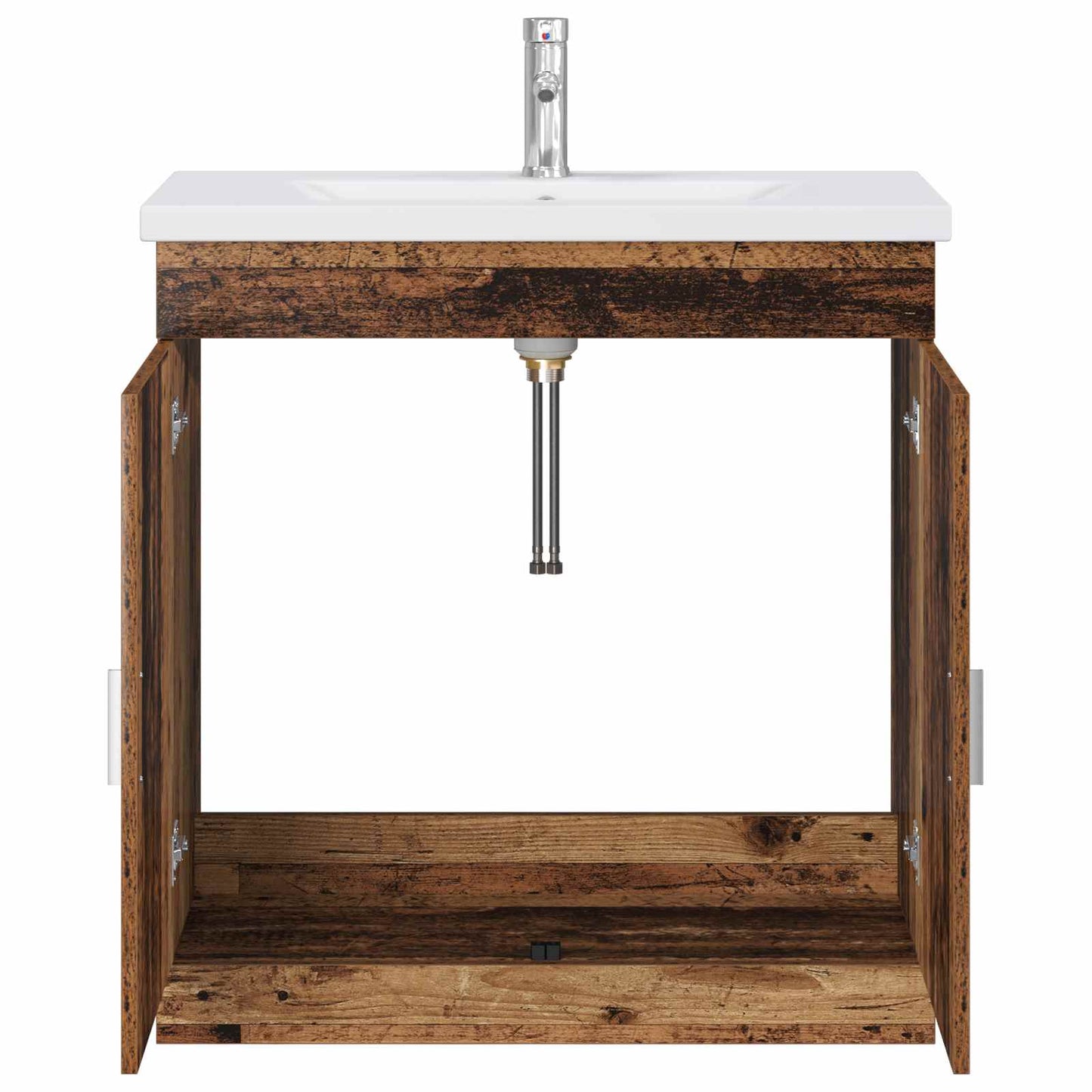 Baderomsinnredningssett Gammelt tre 81 x 40 x 84,5 cm