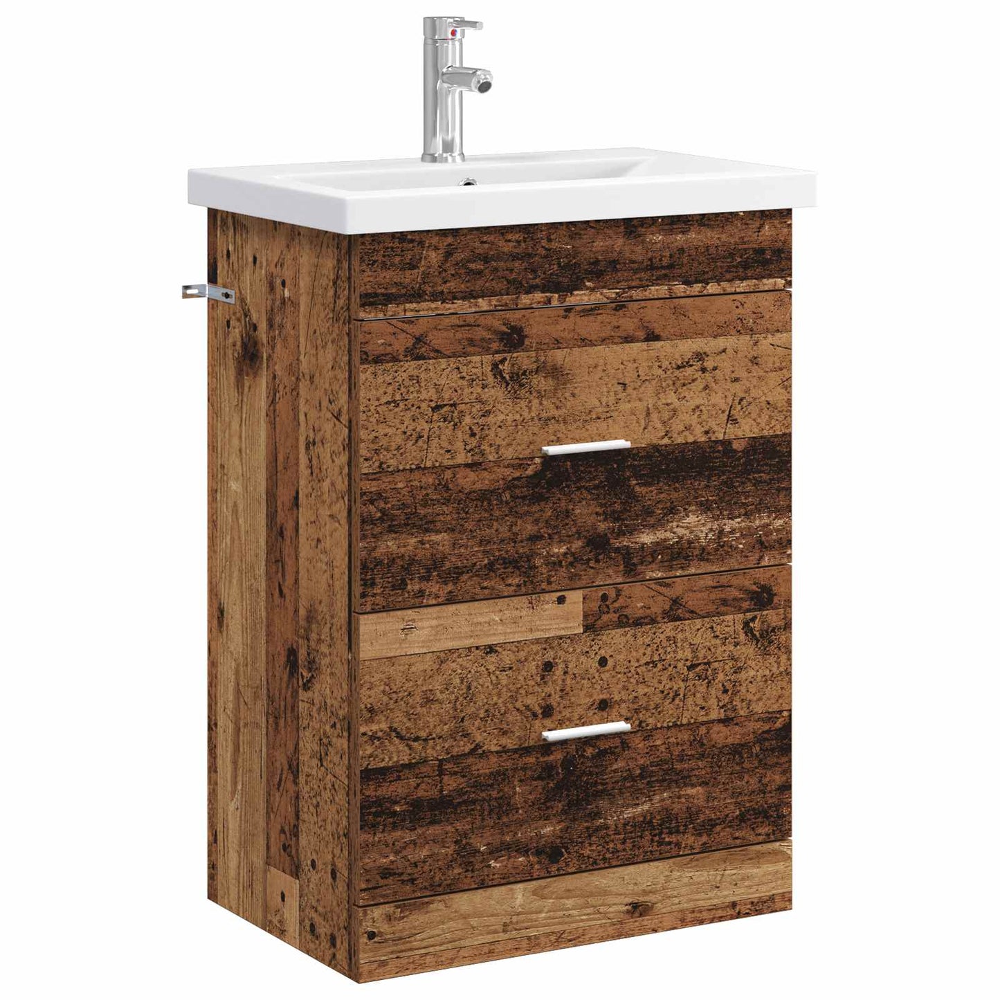 Baderomsinnredningssett Gammelt tre 61 x 40 x 84,5 cm