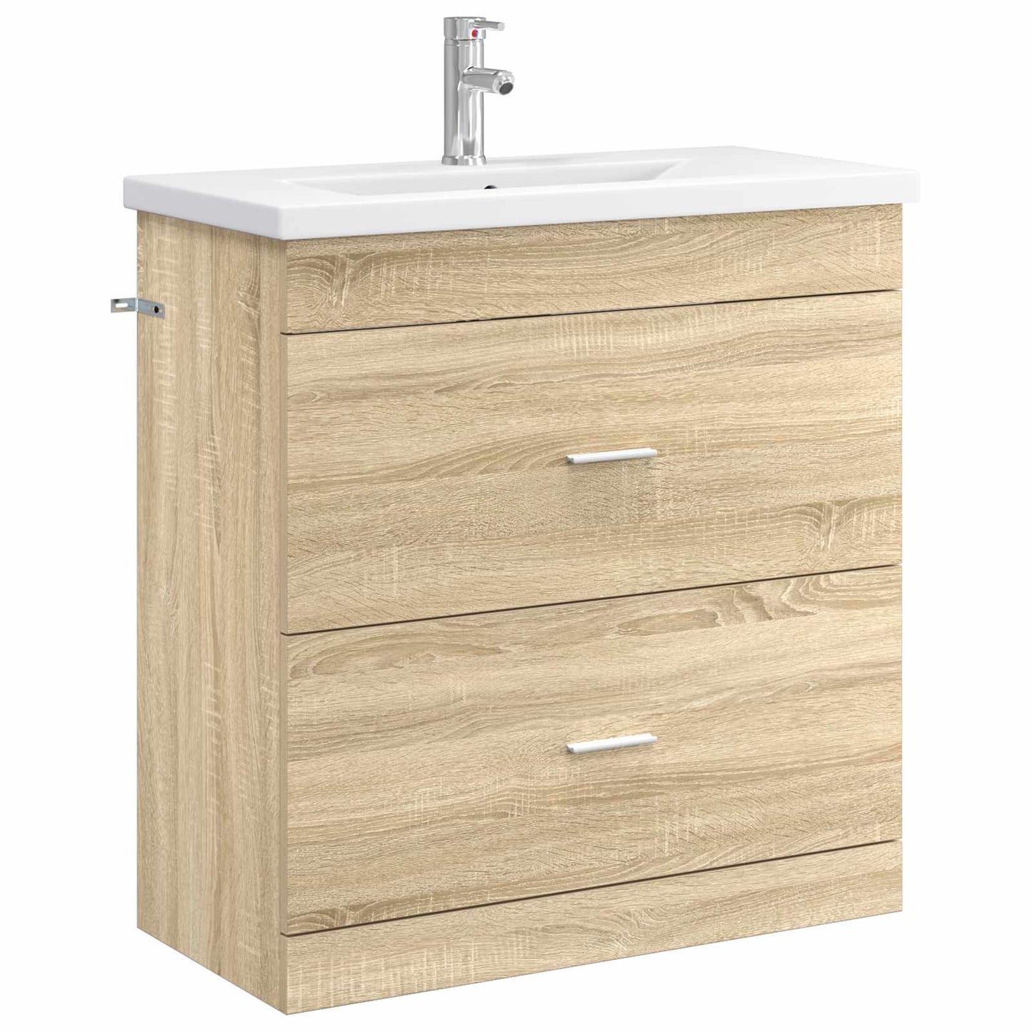 Baderomsinnredningssett Sonoma eik 81 x 40 x 84,5 cm