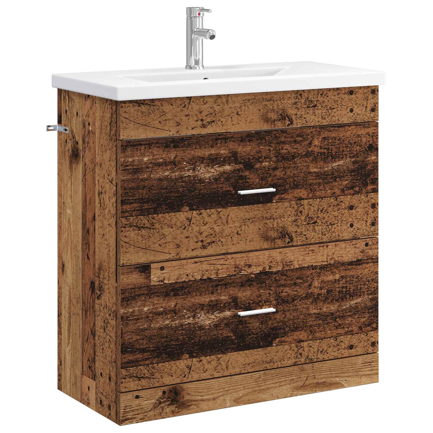 Baderomsinnredningssett Gammelt tre 81 x 40 x 84,5 cm