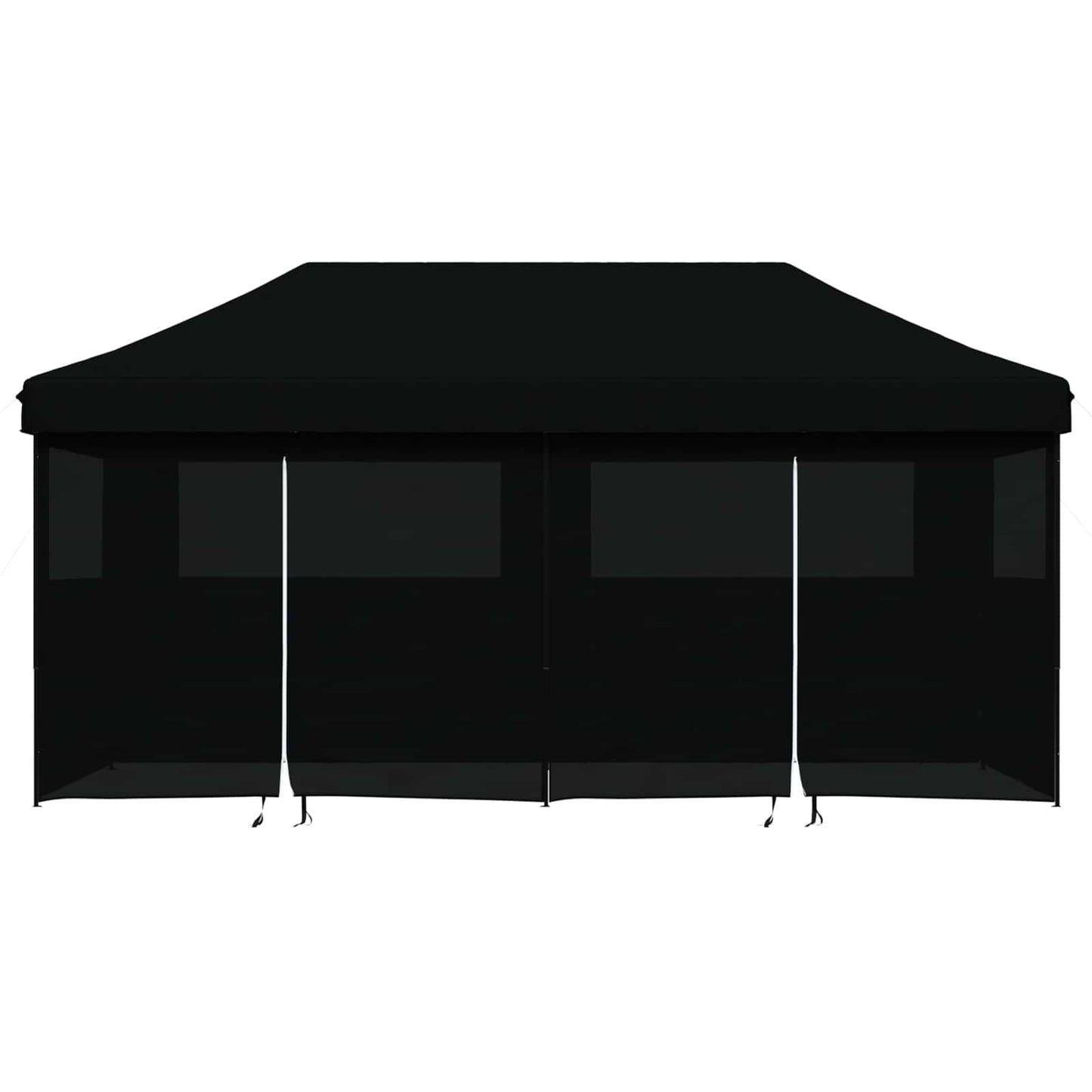 Partytelt Svart 292 x 580 x 315 cm Oxford Stoff vidaXL