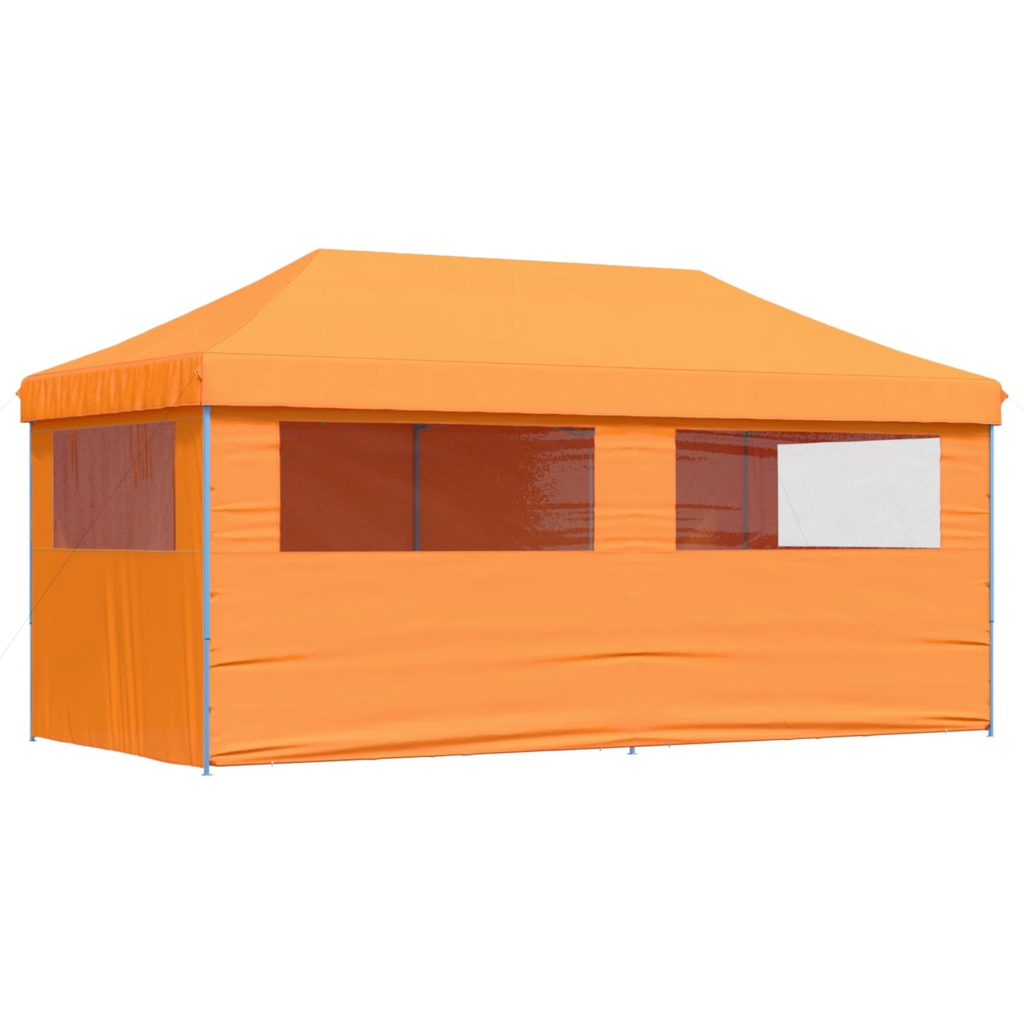 Partytelt Oransje 292 x 580 x 315 cm Oxford Stoff vidaXL