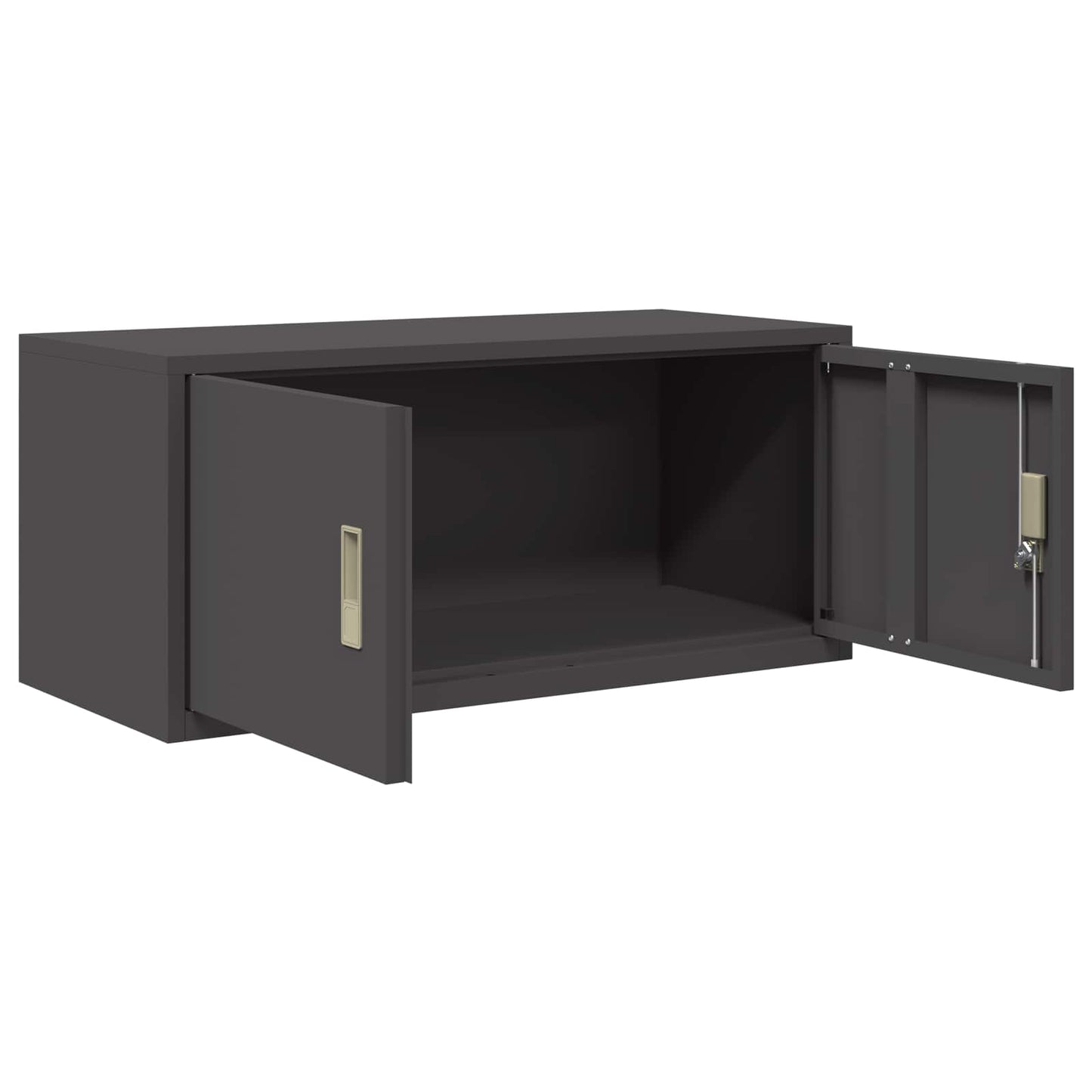 Oppbevaringsskap Svart 90 x 40 x 40 cm Stål
