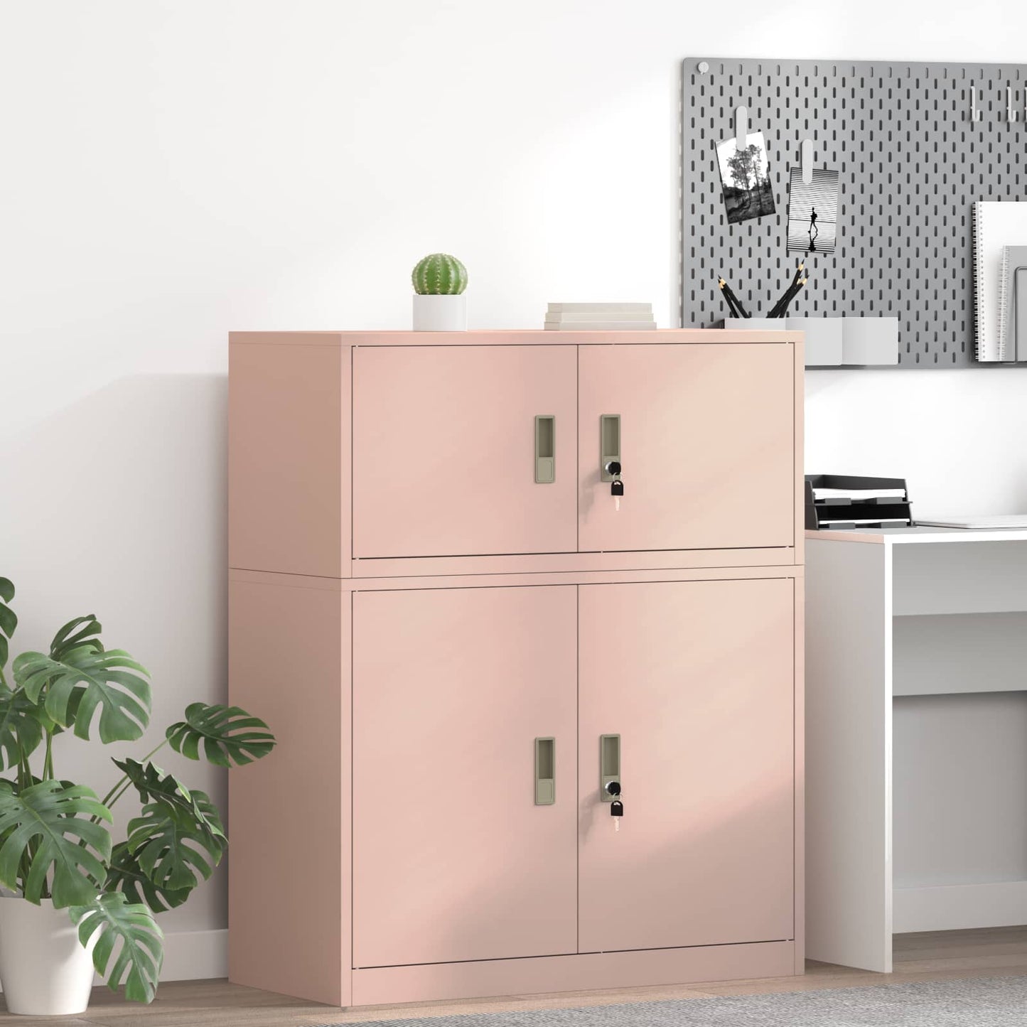 Oppbevaringsskap Rosa 90 x 40 x 40 cm Stål