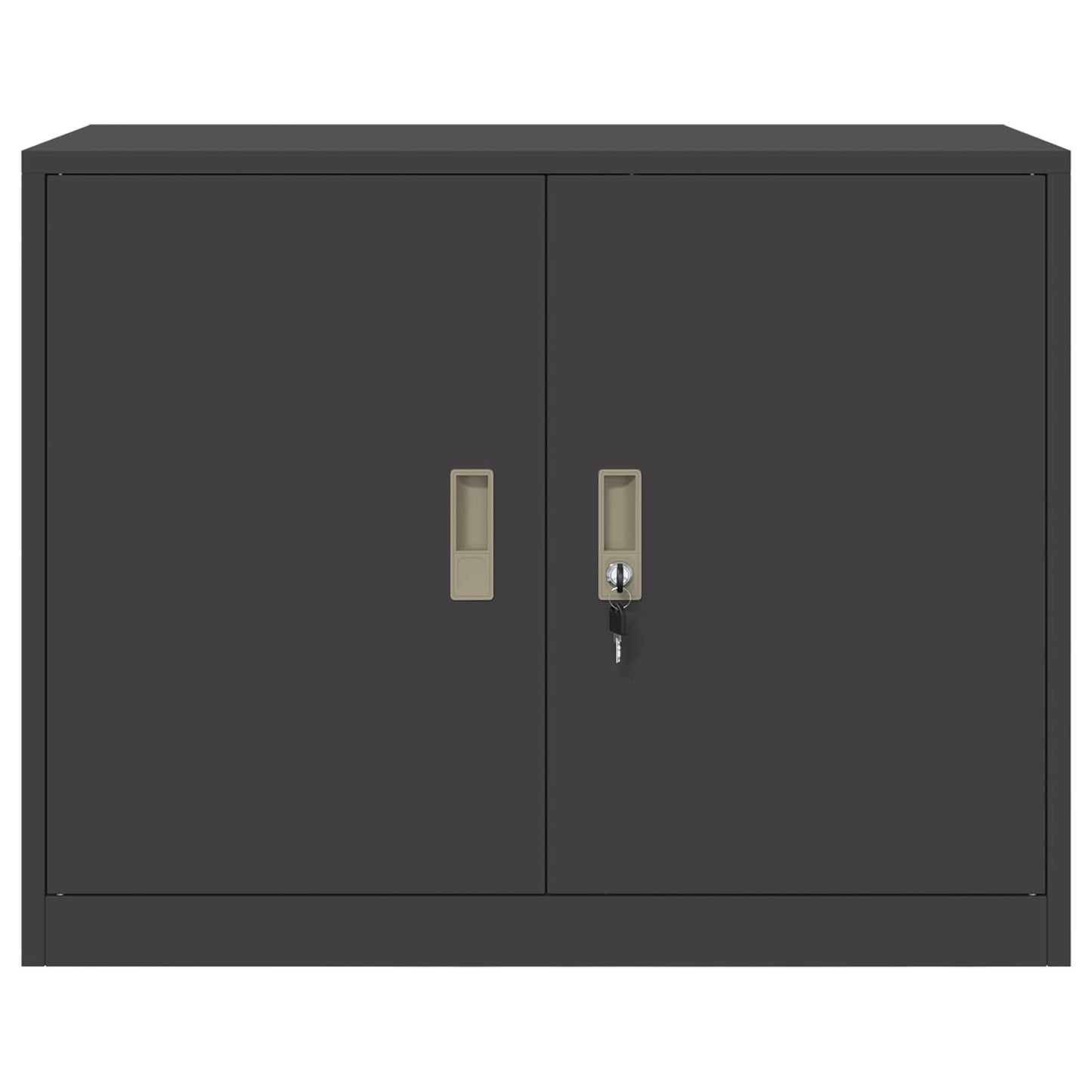 Oppbevaringsskap Svart 90 x 40 x 70 cm Stål