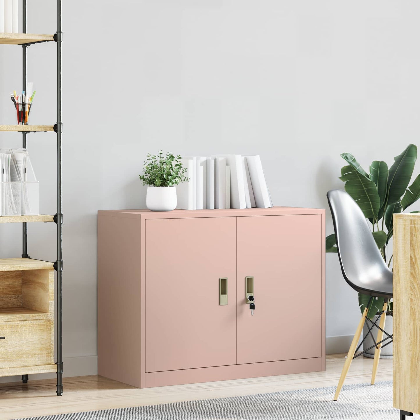 Oppbevaringsskap Rosa 90 x 40 x 70 cm Stål