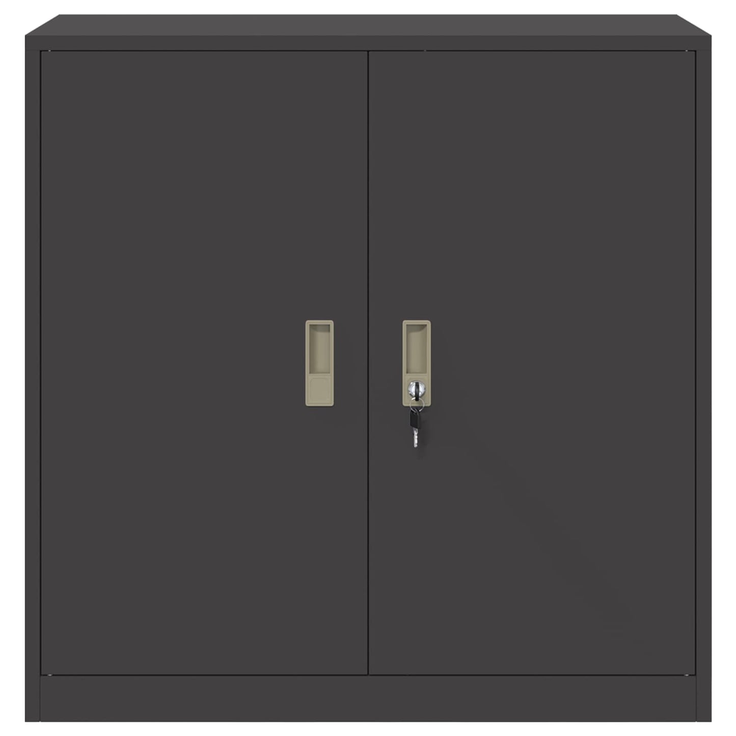 Oppbevaringsskap Svart 90 x 40 x 90 cm Stål