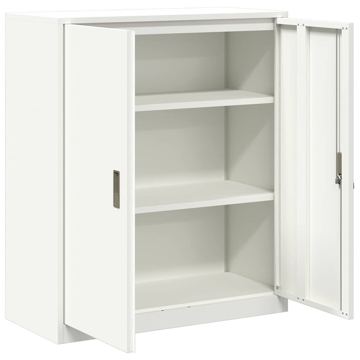 Oppbevaringsskap Hvit 90 x 40 x 105 cm Stål