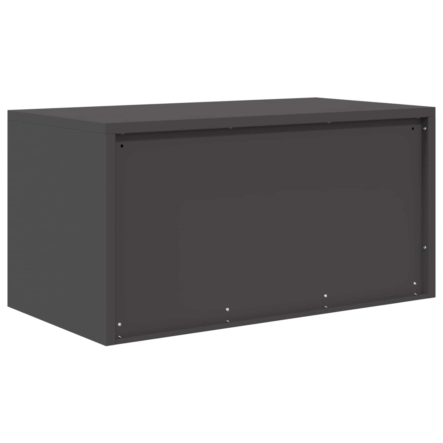 Oppbevaringsskap Svart 80 x 40 x 40 cm Stål