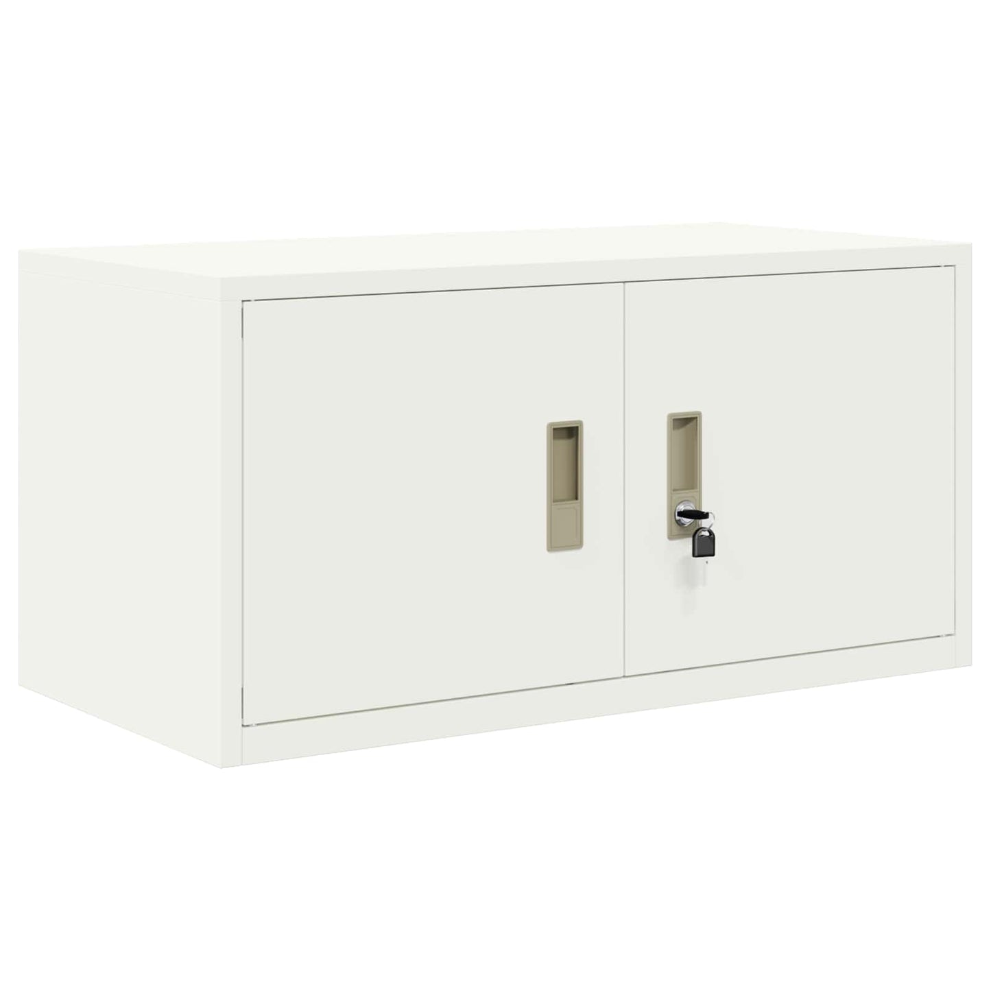 Oppbevaringsskap Hvit 80 x 40 x 40 cm Stål