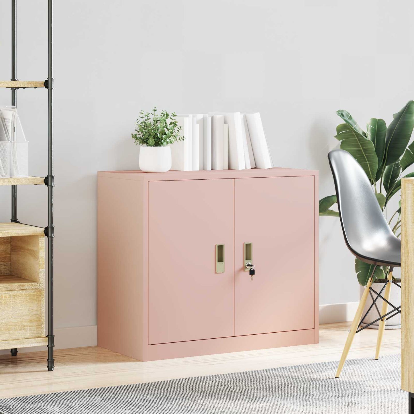 Oppbevaringsskap Rosa 80 x 40 x 70 cm Stål