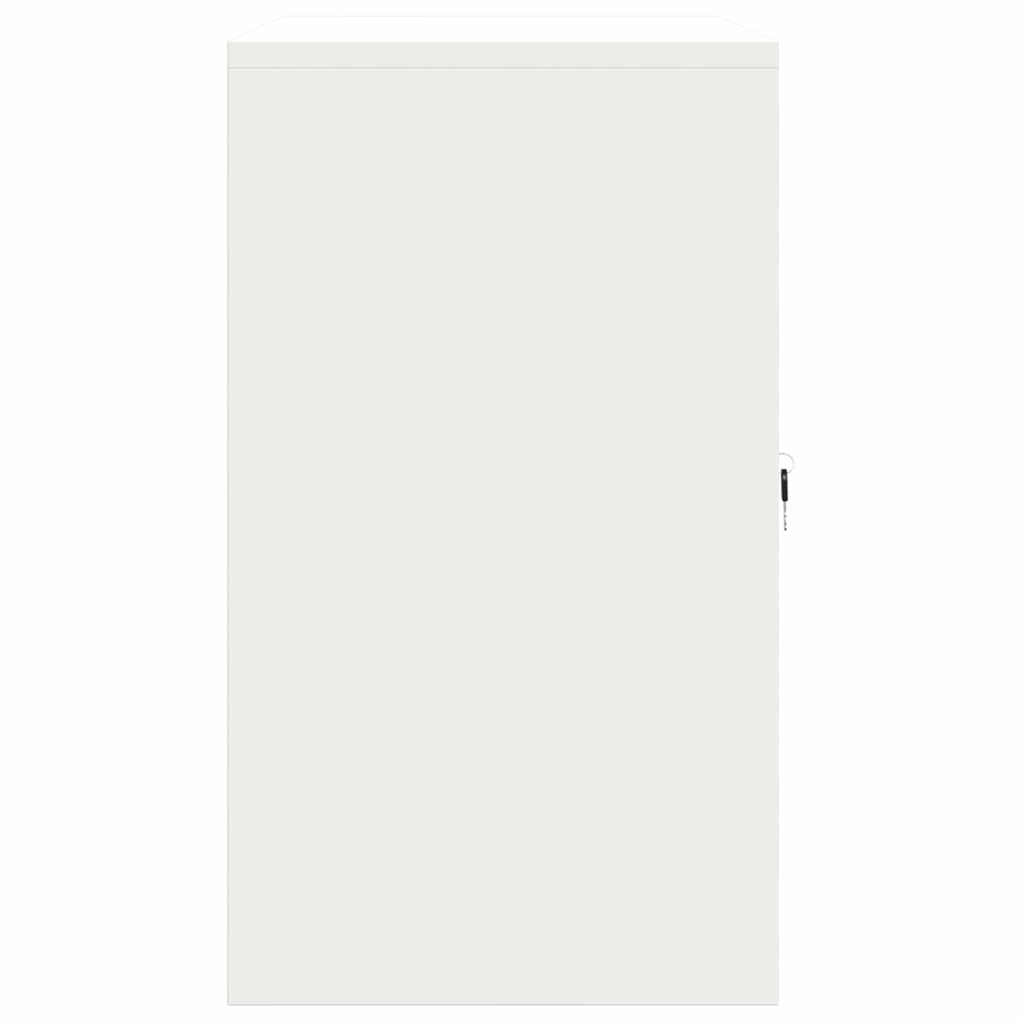 Oppbevaringsskap Hvit 80 x 40 x 70 cm Stål