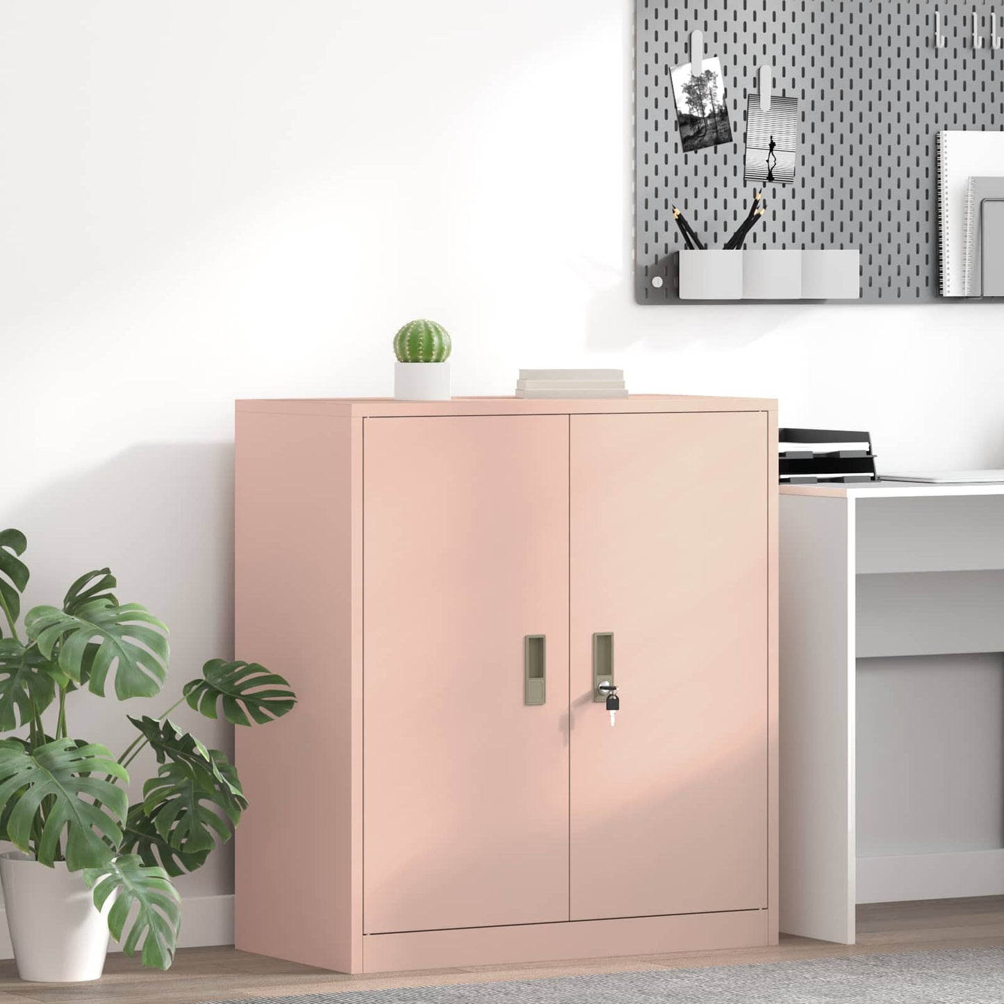 Oppbevaringsskap Rosa 80 x 40 x 90 cm Stål