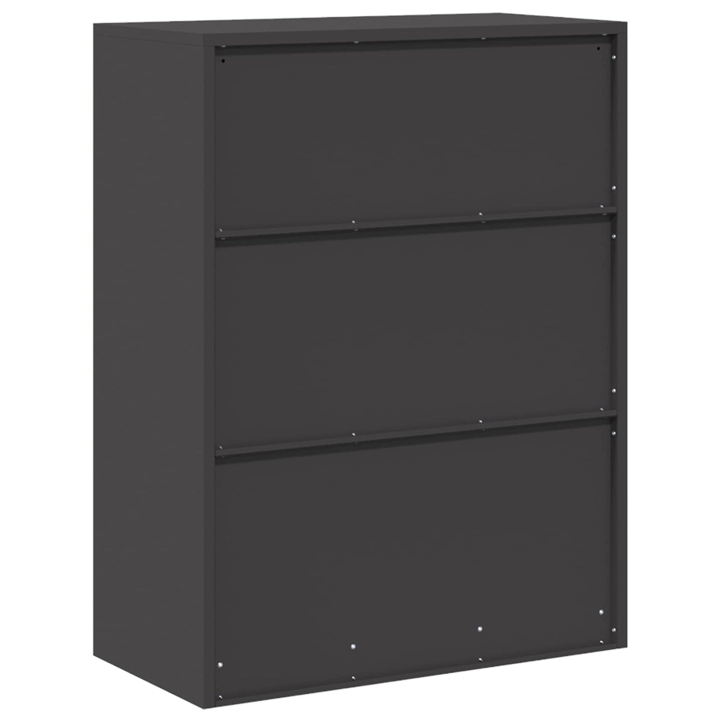 Oppbevaringsskap Svart 80 x 40 x 105 cm Stål