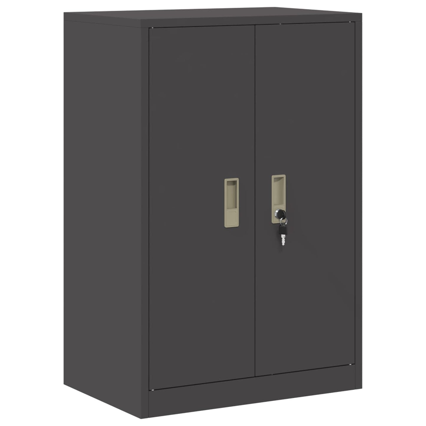 Oppbevaringsskap Svart 60 x 40 x 90 cm Stål