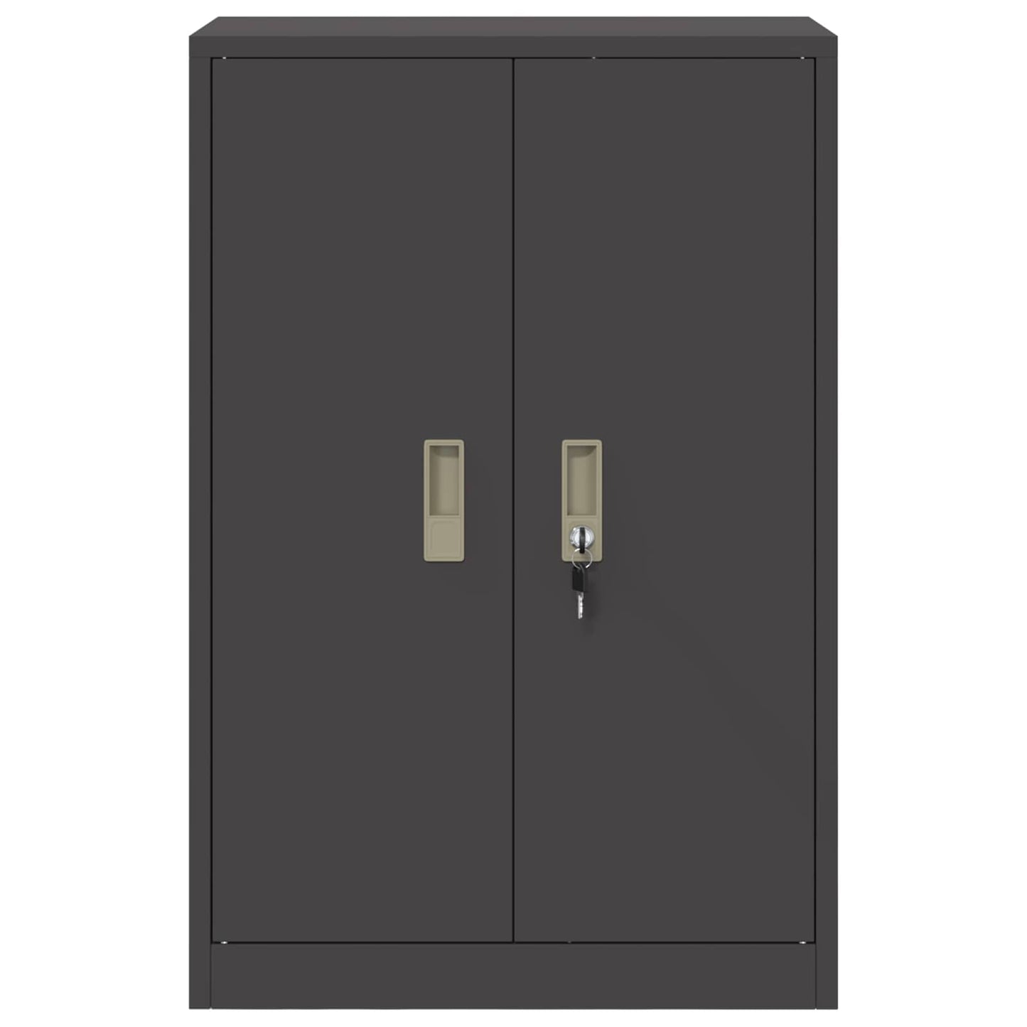 Oppbevaringsskap Svart 60 x 40 x 90 cm Stål