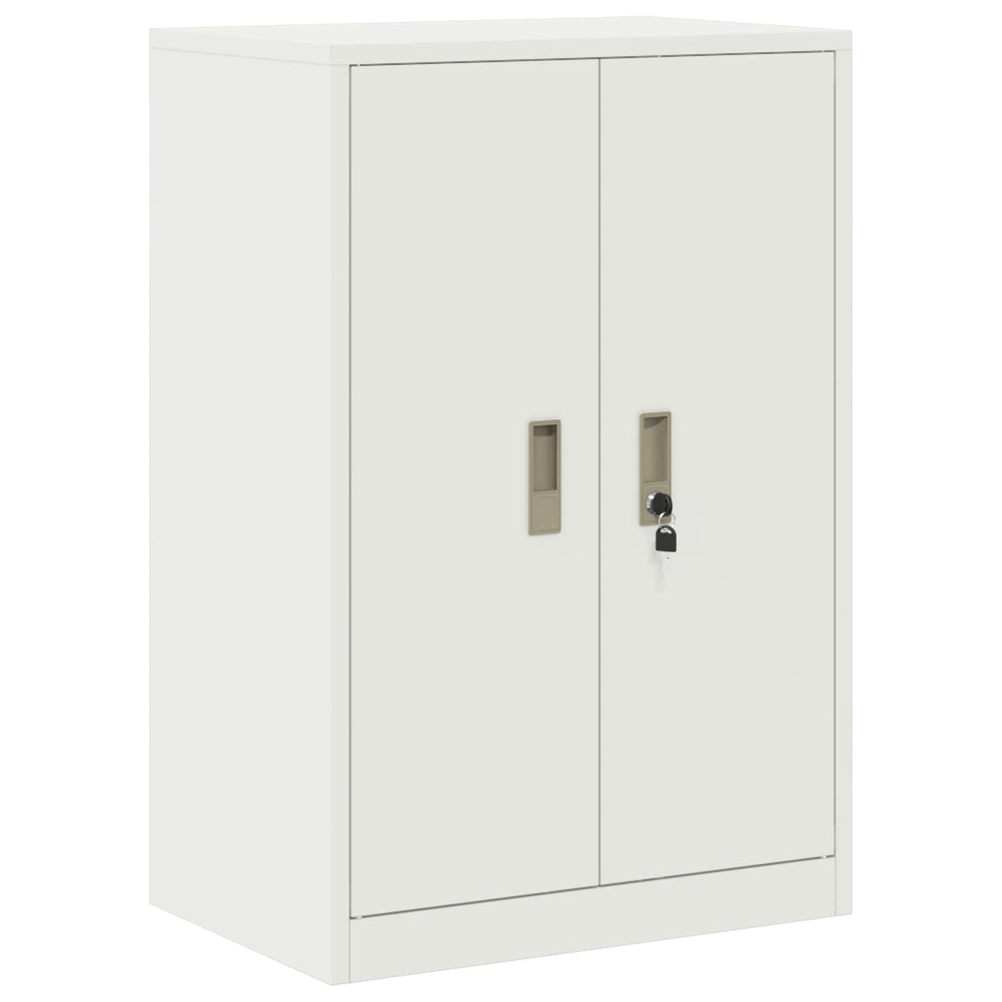 Oppbevaringsskap Hvit 60 x 40 x 90 cm Stål