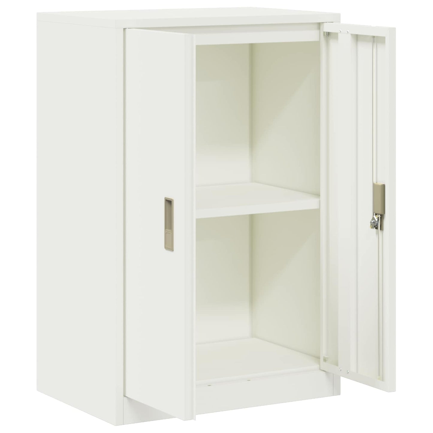 Oppbevaringsskap Hvit 60 x 40 x 90 cm Stål